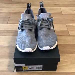 Adidas NMD 1. Grey/White. Condition 8/10. Size 11